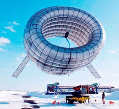  «Зелёная» энергетика: турбина-дельтаплан над Аляской 