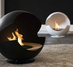 Живое тепло биокамина в вашем доме