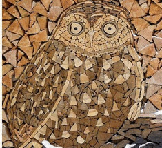 Узоры из поленьев — эстетика вашей усадьбы