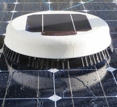 Конструктор из Нидерландов создал робота на солнечной батарее, который чистит солнечные панели