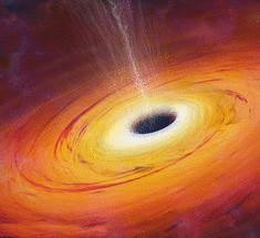 Астрономы наблюдали борьбу звезды со сверхмассивной черной дырой