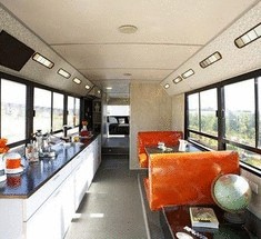 Креативная утилизация транспорта: дизайнерский дом-автобус в Израиле 