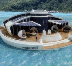 Роскошные плавающие острова на солнечной энергии