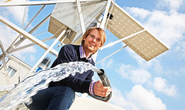 Инновационный водяной насос на солнечных батареях от Pumpmakers