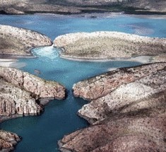 Горизонтальные водопады бухты Талбот