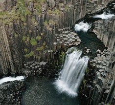 Водопад Литланесфосс