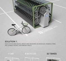 Система совместного использования велосипедов T-Bike