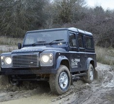 Вездеход Land Rover Defender 110 на электричестве