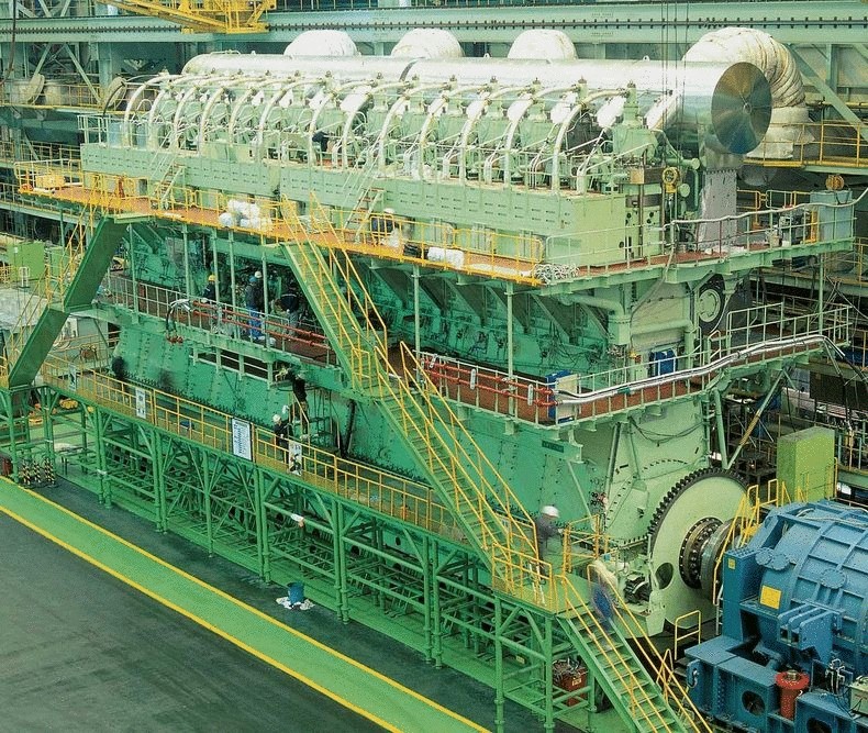 Самый большой дизельный двигатель в мире