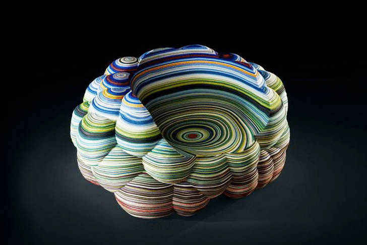 Экокресло-Облако из 545 слоев шерсти Экокресло-Облако из 545 слоев шерсти