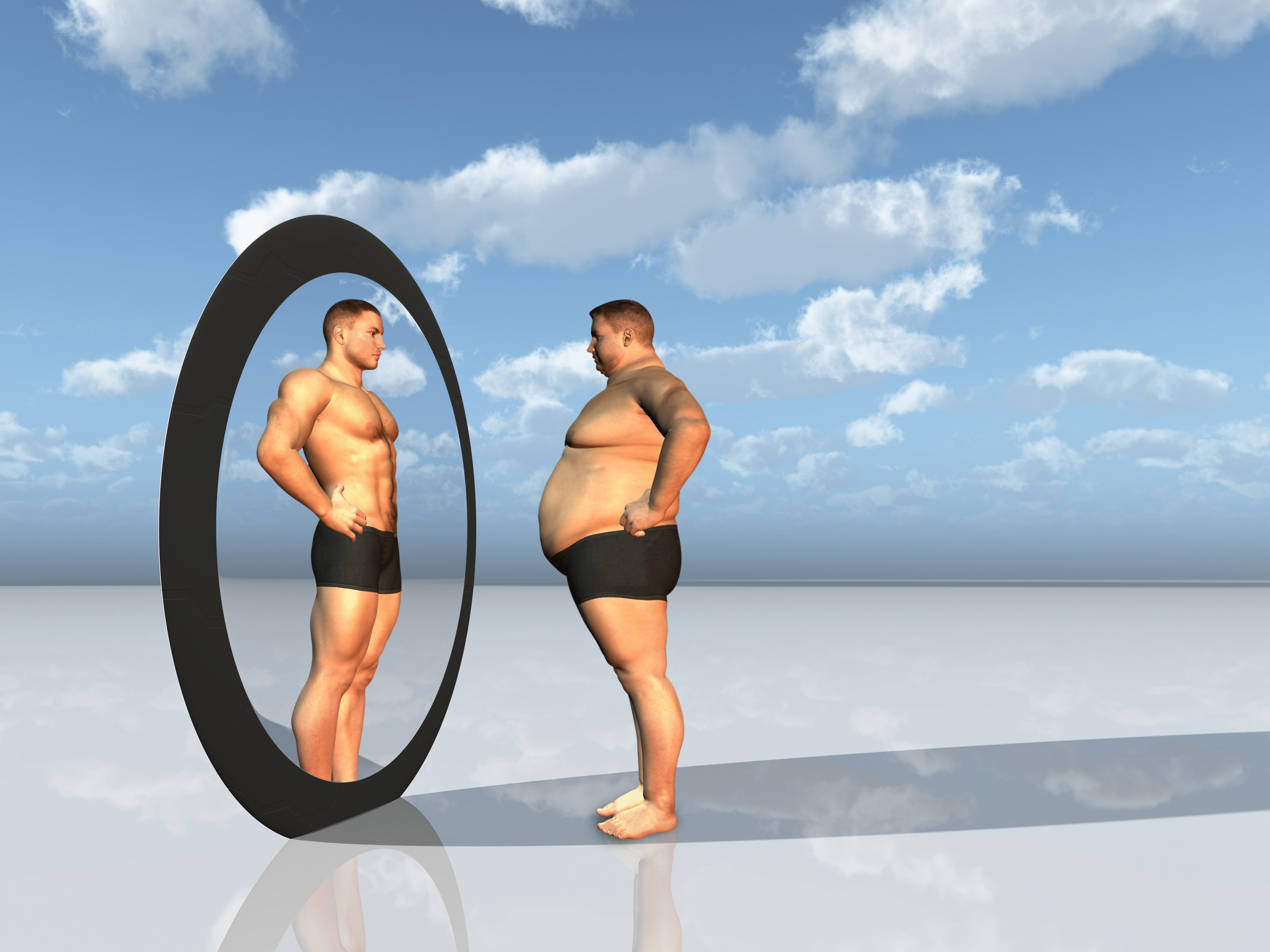 Один толстый другой худой. Толстый и стройный мужчина. Толстый мужчина в зеркале. Толстый и худой.