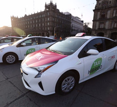 В Мехико появились такси с гибридной силовой установкой