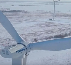 Запущена первая в России ветровая электростанция в Ульяновской области