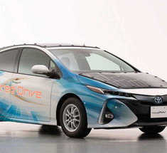 Toyota тестирует Prius на солнечных батареях