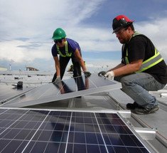 Солнечная промышленность - крупнейший работодатель в сфере возобновляемых источников энергии