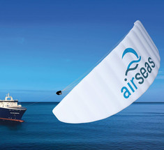 Airseas установила свой первый топливосберегающий автокайт на грузовом судне