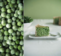 Вегетарианский БЕЗглютеновый тарт из зеленой гречки с горошком 