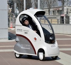 Hitachi Ropits – миниатюрный электромобиль под управлением смартфона 
