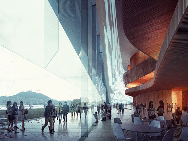 Busan Opera House Competition – проект-победитель от норвежских архитекторов  