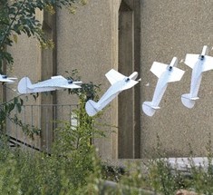 Беспилотный самолёт с посадкой на стены