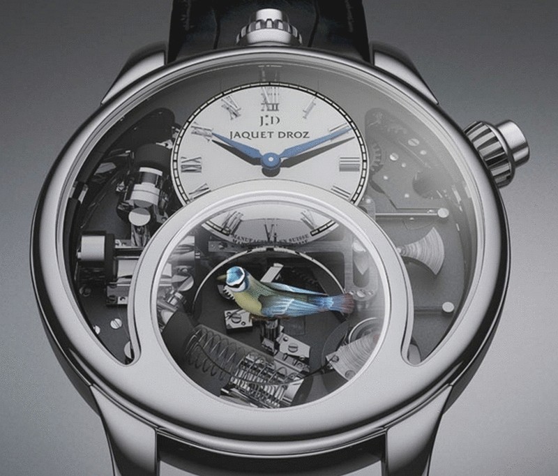 First watch. Jaquet Droz с кукушкой. Часы с птичкой наручные. Наручные часы с птицами. Jaquet Droz на руке.