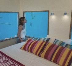 Необычный плавающий подводный отель на острове Пемба