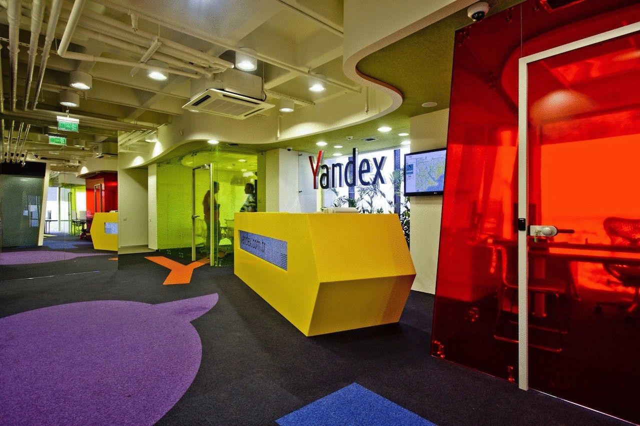 Новый офис компании Яндекс в Санкт-Петербурге