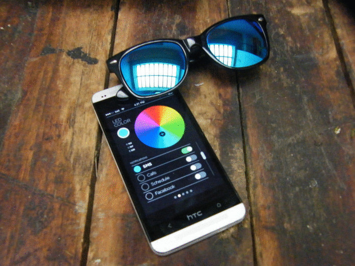 Представлены "умные" очки, которые отображают дисплей Вашего смартфона