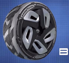 Goodyear представил прототип автомобильной шины, которая вырабатывает электричество