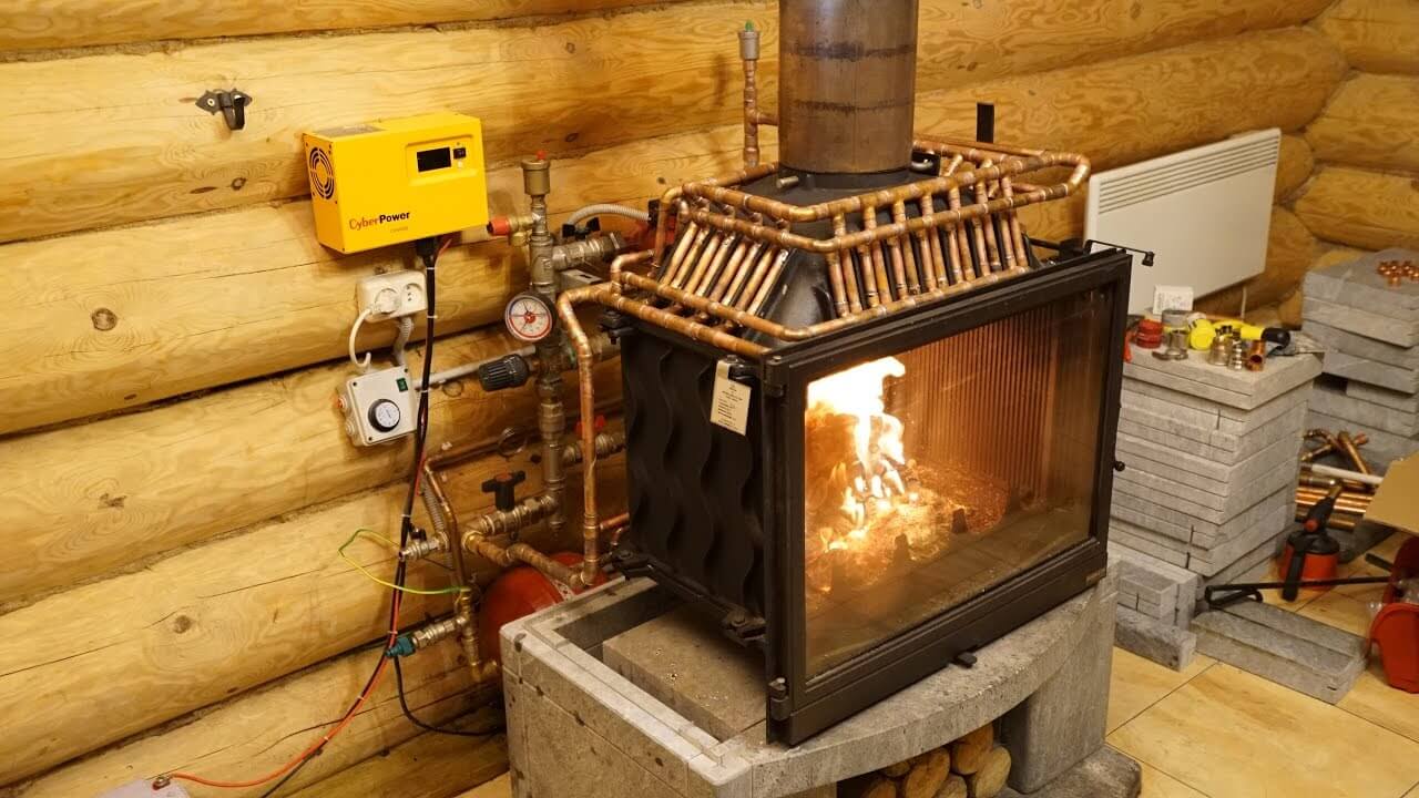 печка для отопления дома дровами своими руками
