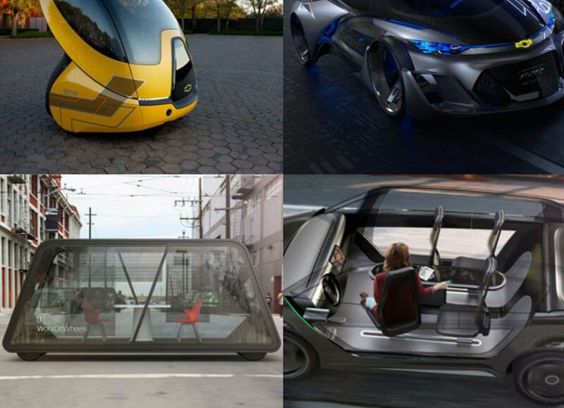 Первые проекты будущих самоуправляемых автомобилей