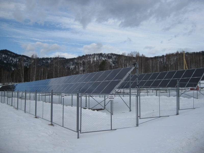 Первая солнечная электростанция мощностью 150 кВт начала функционировать в Забайкалье