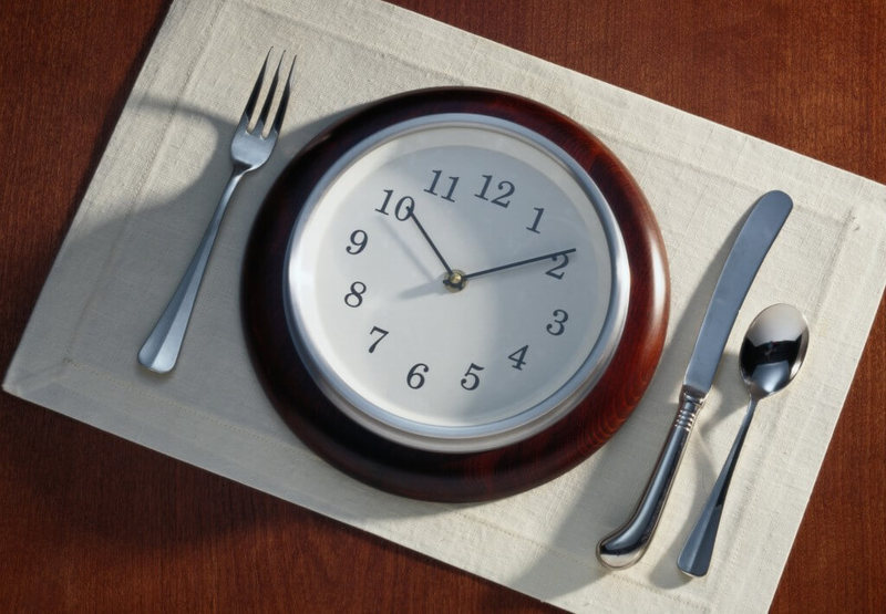 Как изменение времени приёма пищи  влияет на Ваш вес и обмен веществ