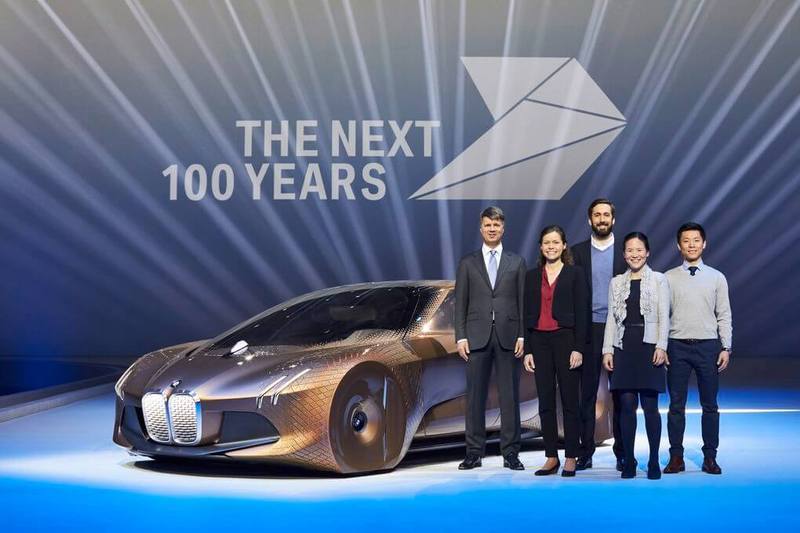  VISION NEXT 100: концепт автомобиля будущего на ближайшие 100 лет от BMW 