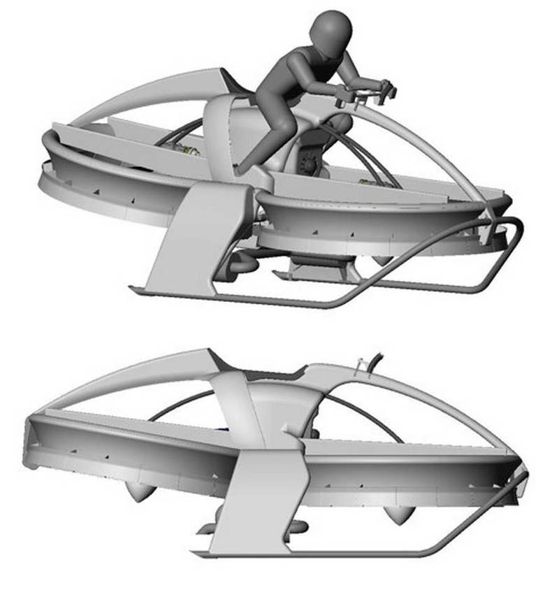  Ховербайк — настоящий парящий мотоцикл!