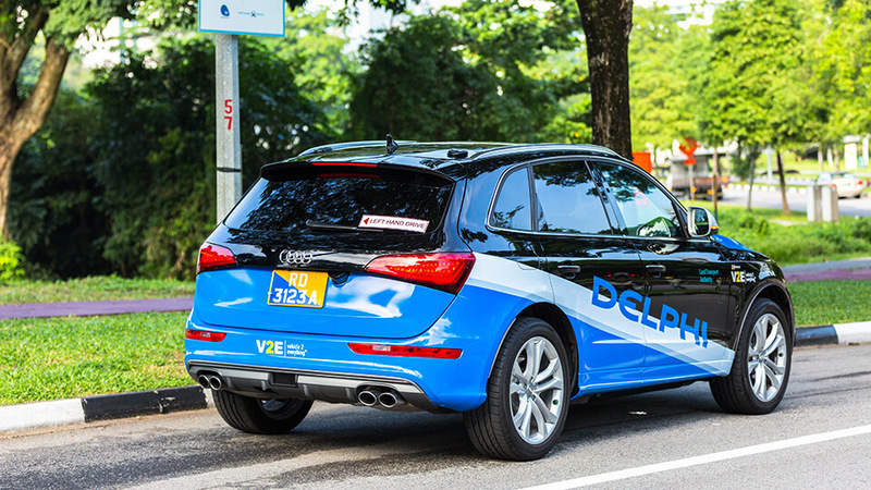 Компания Delphi запустит в Сингапуре беспилотные такси