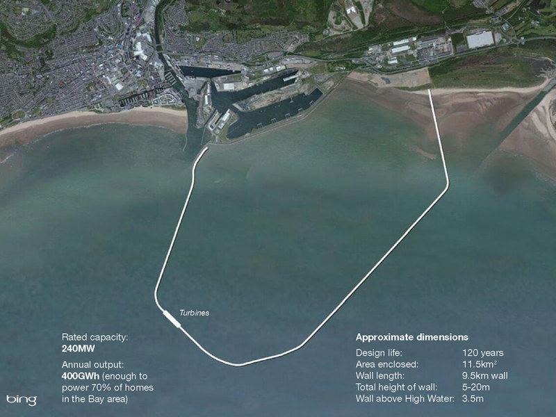 Уэльский проект приливной лагунной электростанции может сделать революцию в британской энергетике