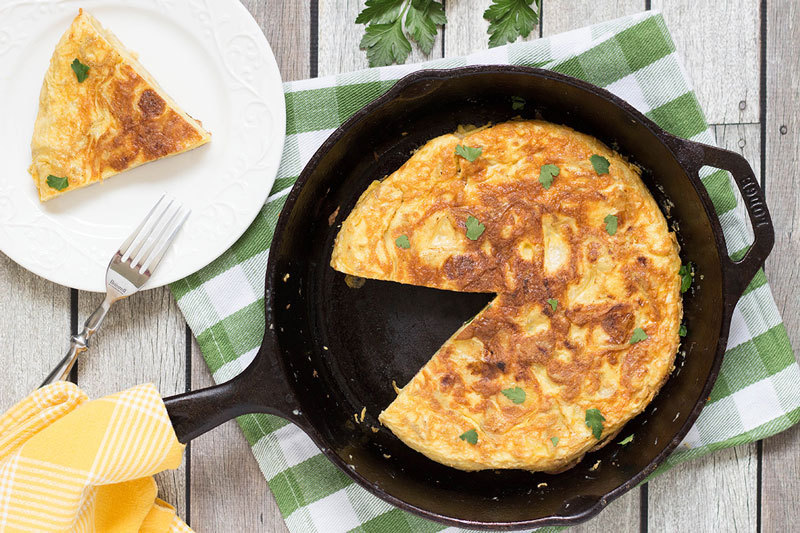 Tortilla de Patatas — восхитительный испанский омлет