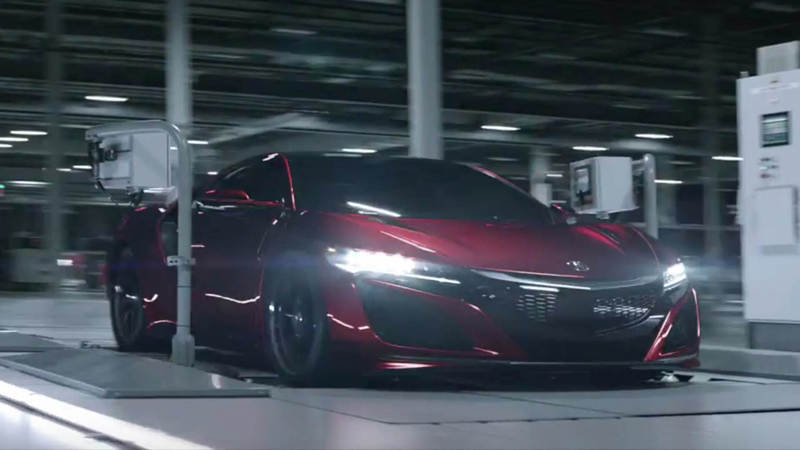 Acura снимет персональные видеоролики о каждом выпущенном гибридном суперкаре NSX