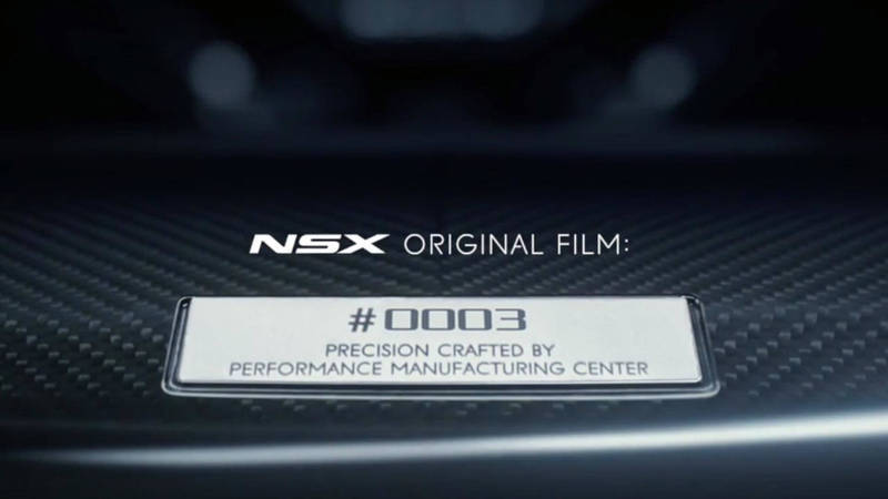 Acura снимет персональные видеоролики о каждом выпущенном гибридном суперкаре NSX
