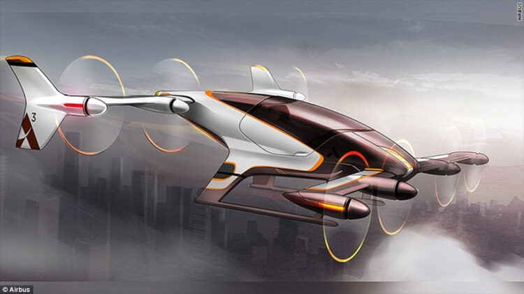 Airbus протестирует прототип летающего автомобиля в конце года