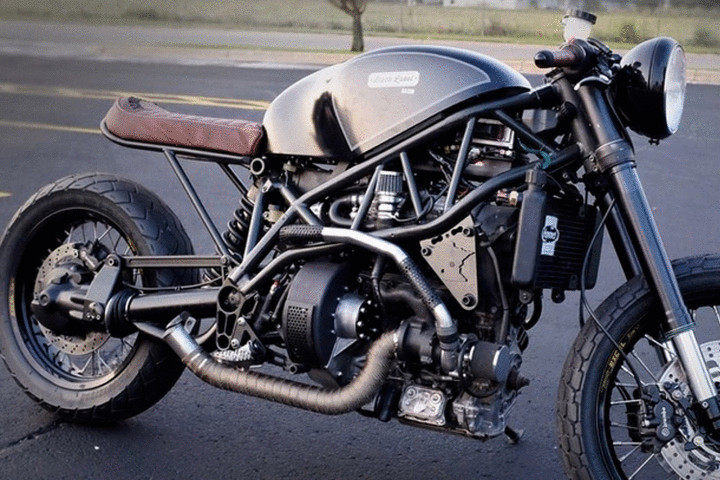 Мотоцикл на сале проехал через всю Америку Мотоцикл на сале проехал через всю Америку