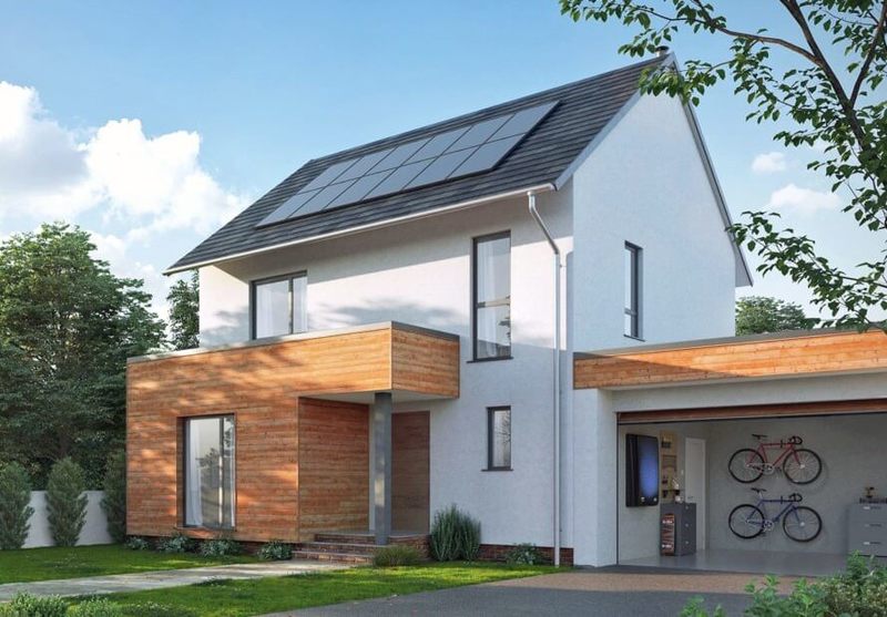 Nissan начнет продавать солнечные панели и батареи для крыш