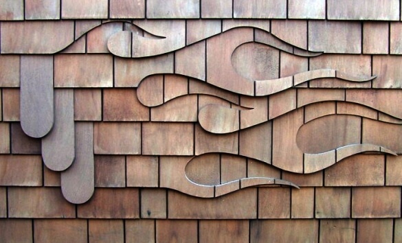 Деревянная классика: дранка на фасаде