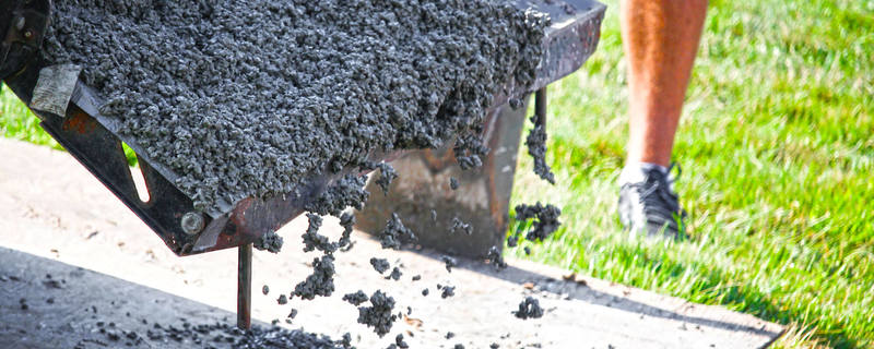 Водопроницаемый бетон делают из отходов углеродного волокна
