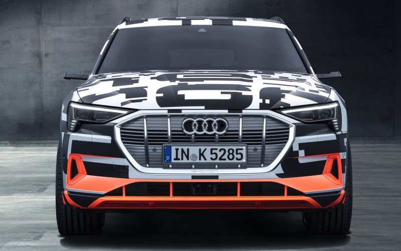 Кроссовер Audi e-tron 2018 в Женеве: новые подробности о серийном электромобиле
