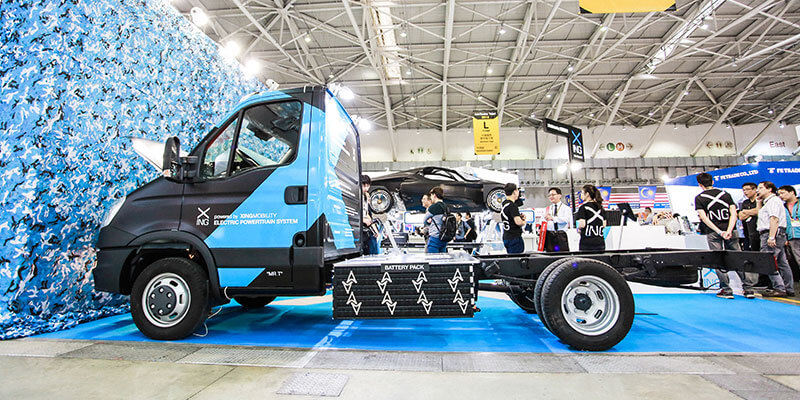 Электрический суперкар Xing Mobility Miss R оказался демонстрацией шасси для электрогрузовиков