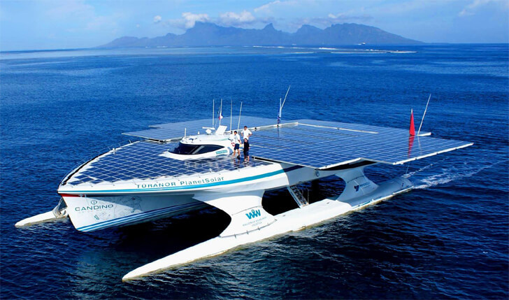 Самое большое в мире солнечное судно Turanor PlanetSolar стало морской научной лабораторией