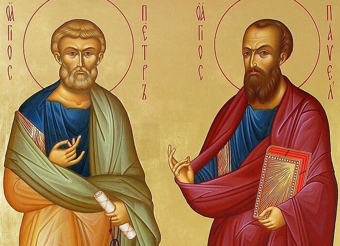 Святые апостолы Петр и Павел: 12 июля День Памяти