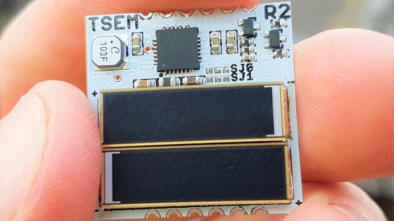 Крошечный солнечный модуль TSEM может питать беспроводные датчики